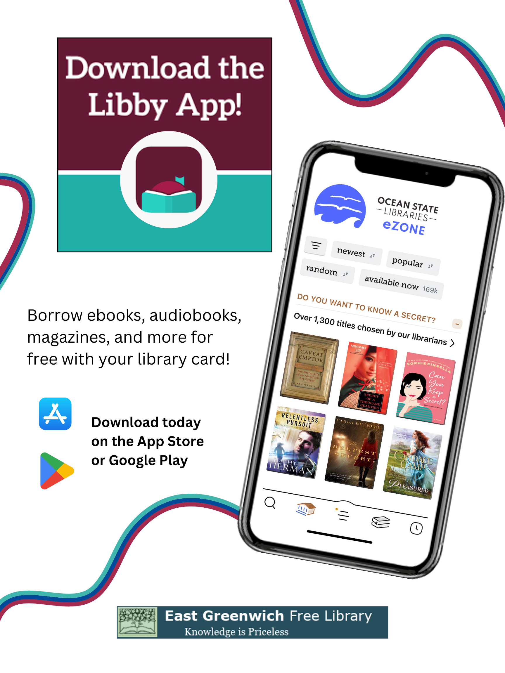 Download the Libby App East Greenwich Free Library